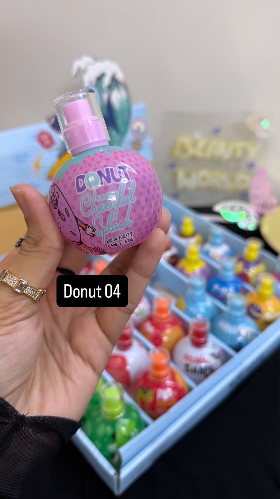🍩 V.V. Love Bubbles Kids Perfume – Donut Collection 🍭