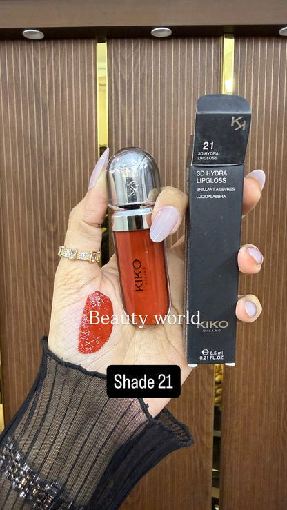 Original leftover kiko Milano 3D hydra glosses new