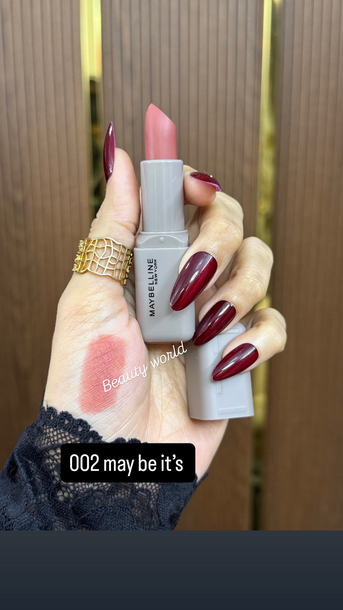 Original leftover Maybelline serum matte lipsticks