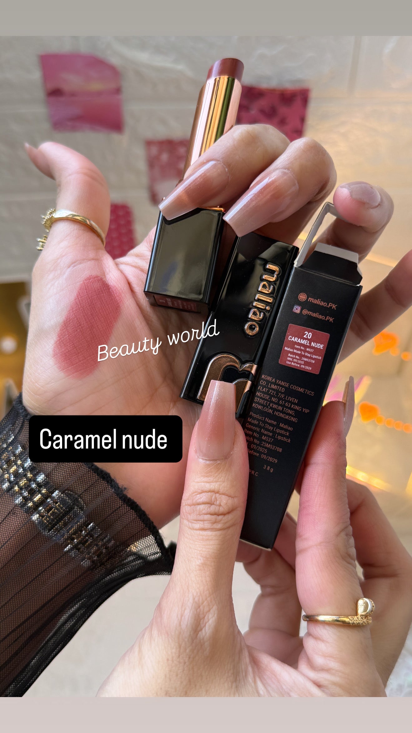 Maliao luxurious lipsticks
