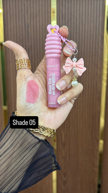 🎀✨ Hudamouji BOW TIE DREAMS LIP BALM ✨🎀