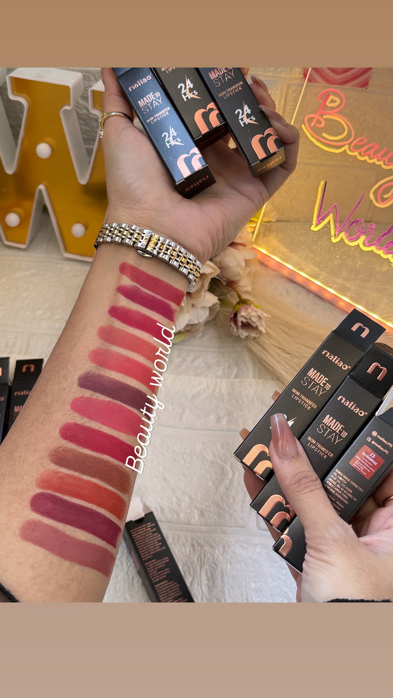 Maliao luxurious lipsticks