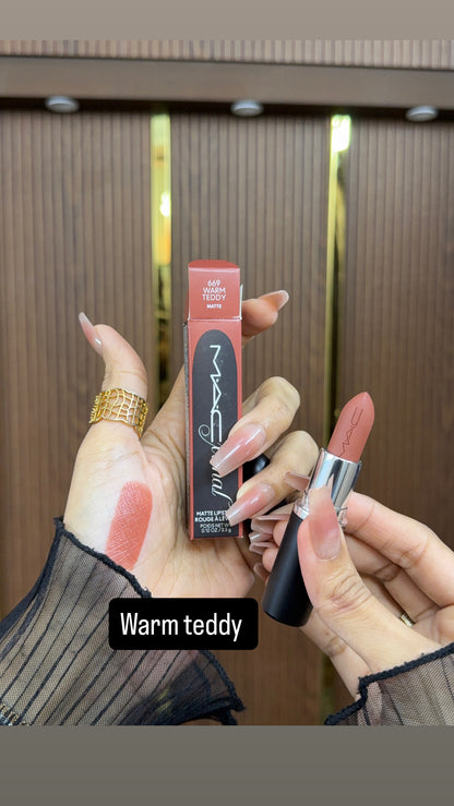Original leftover MAC-style “MAC Cremesheen/Matte” lipsticks