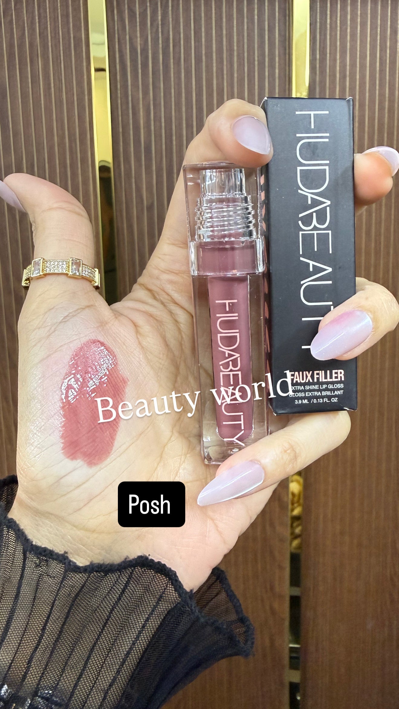 Original Leftover hudabeauty faux filler gloss