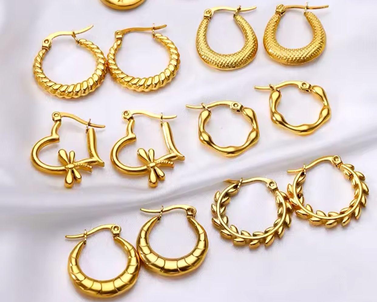 Stainless steel hoops