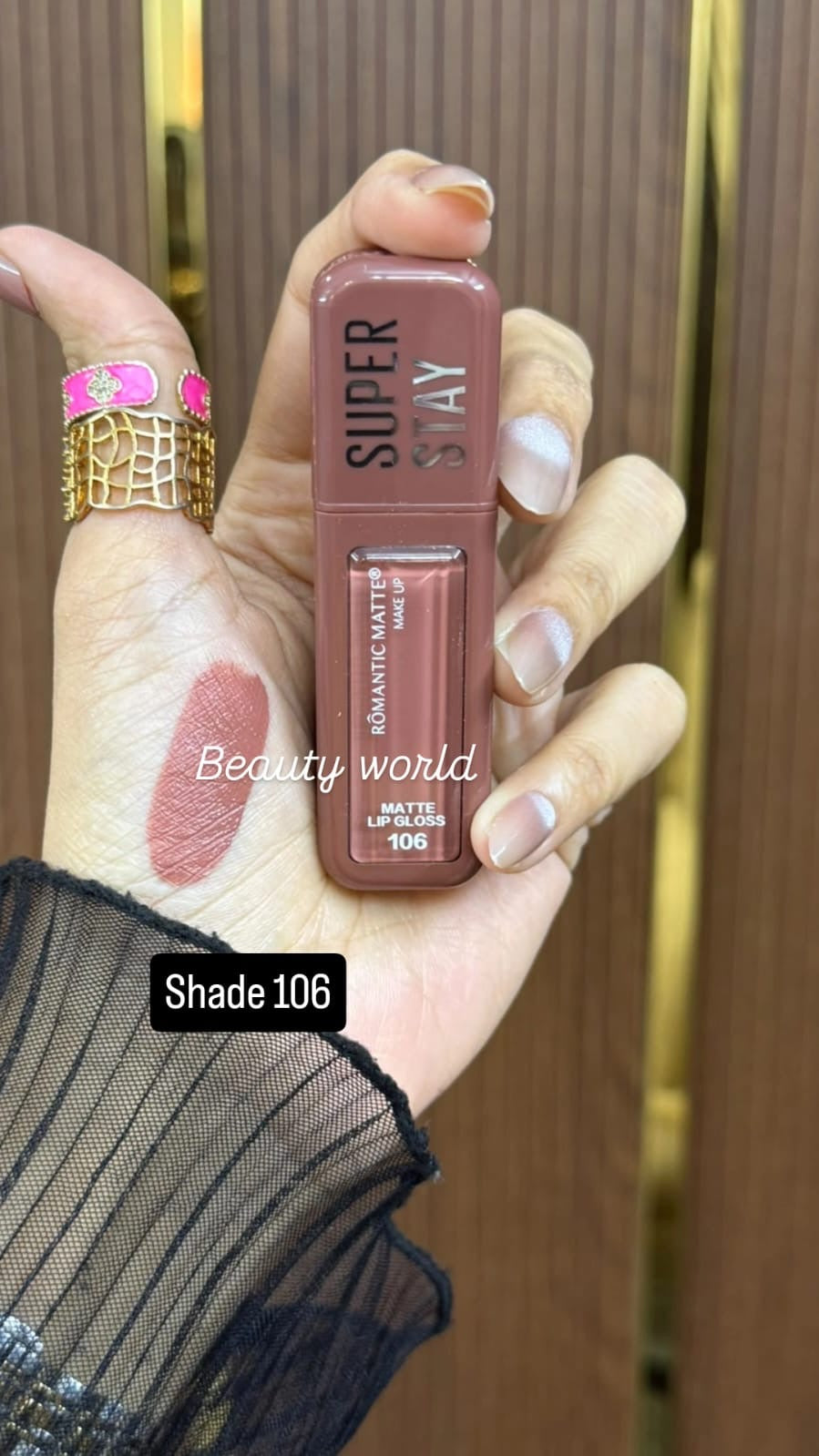 Super Stay Romantic Matte Lip Gloss 💋