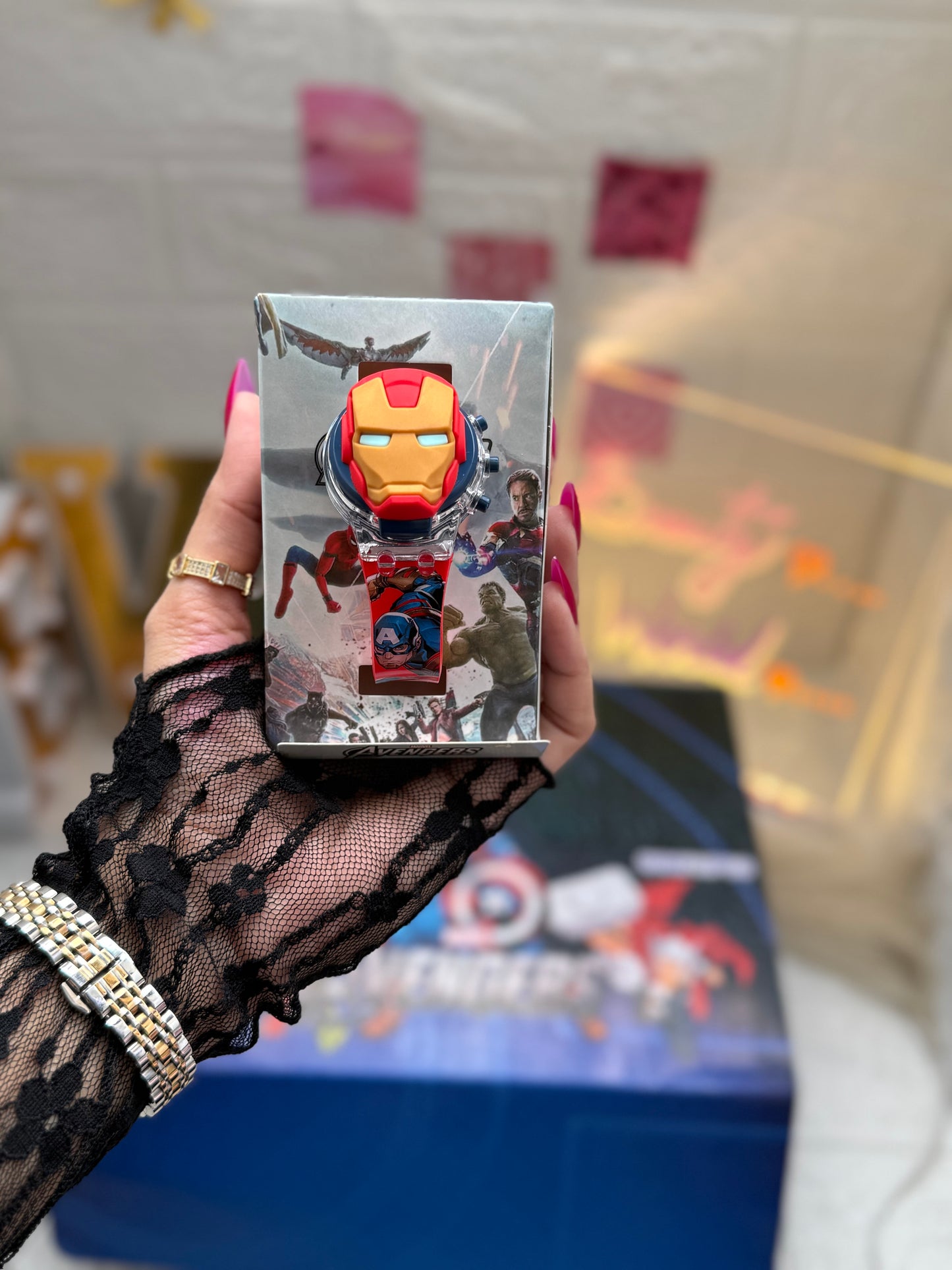 Kids 3D led watch