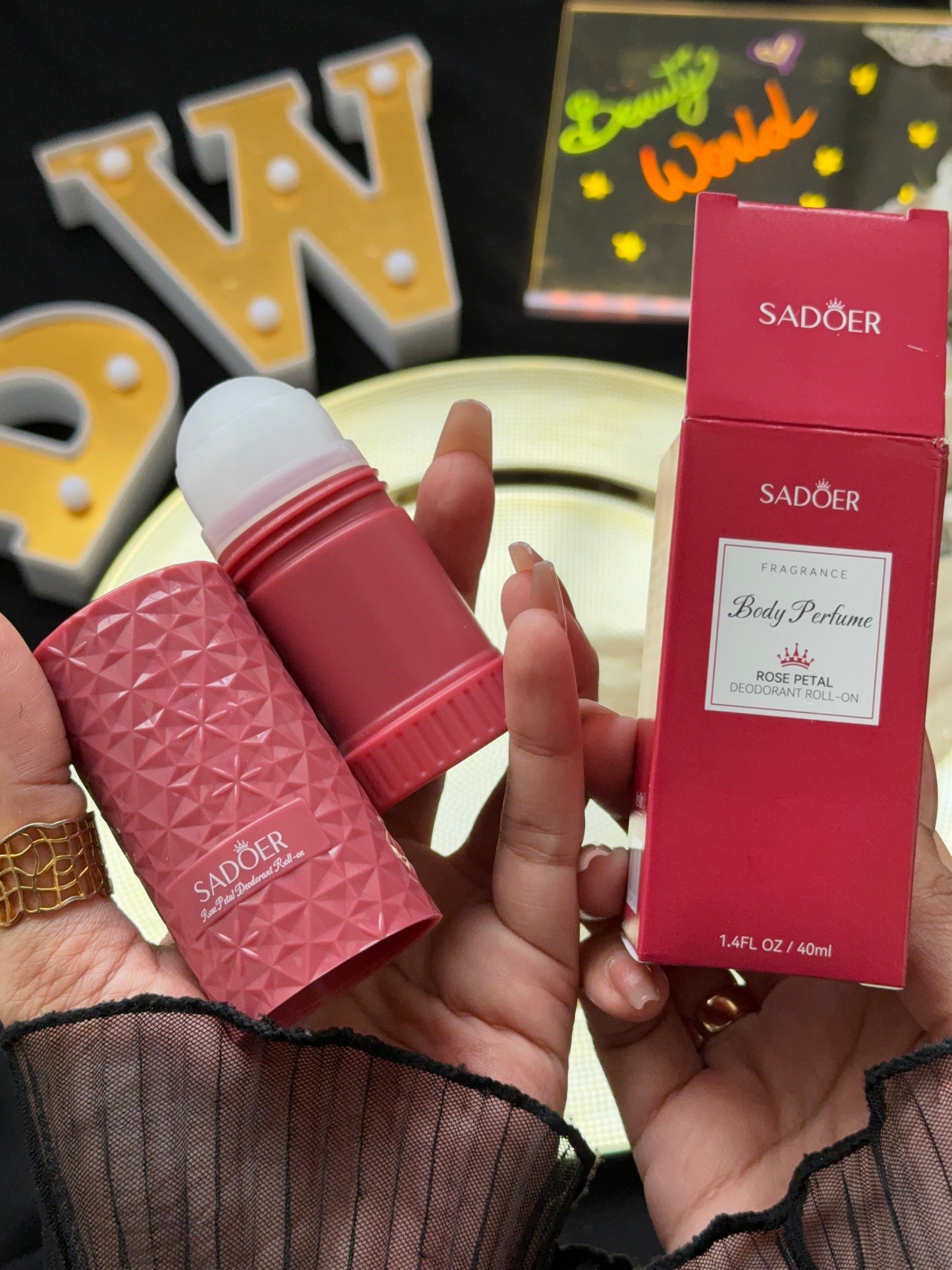 SADOER Body Perfume Deodorant Roll-Ons 🌸✨