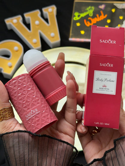 SADOER Body Perfume Deodorant Roll-Ons 🌸✨