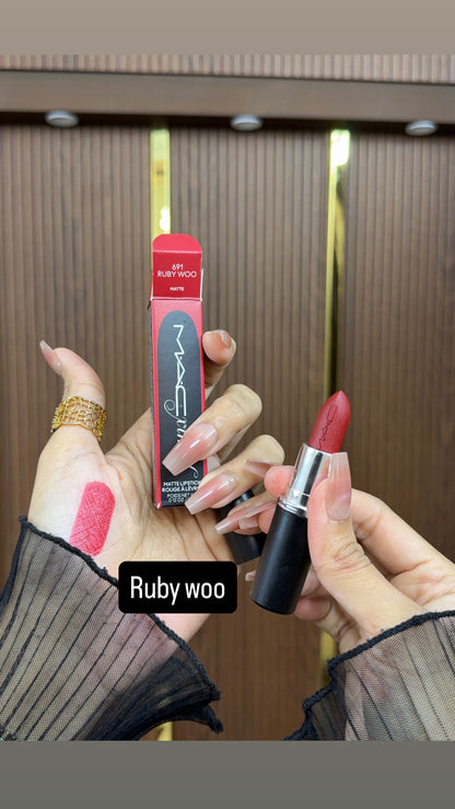 Original leftover MAC-style “MAC Cremesheen/Matte” lipsticks