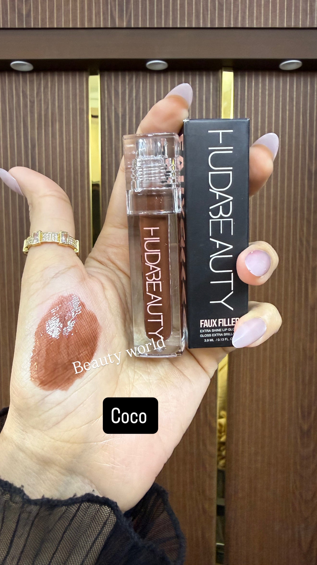 Original Leftover hudabeauty faux filler gloss