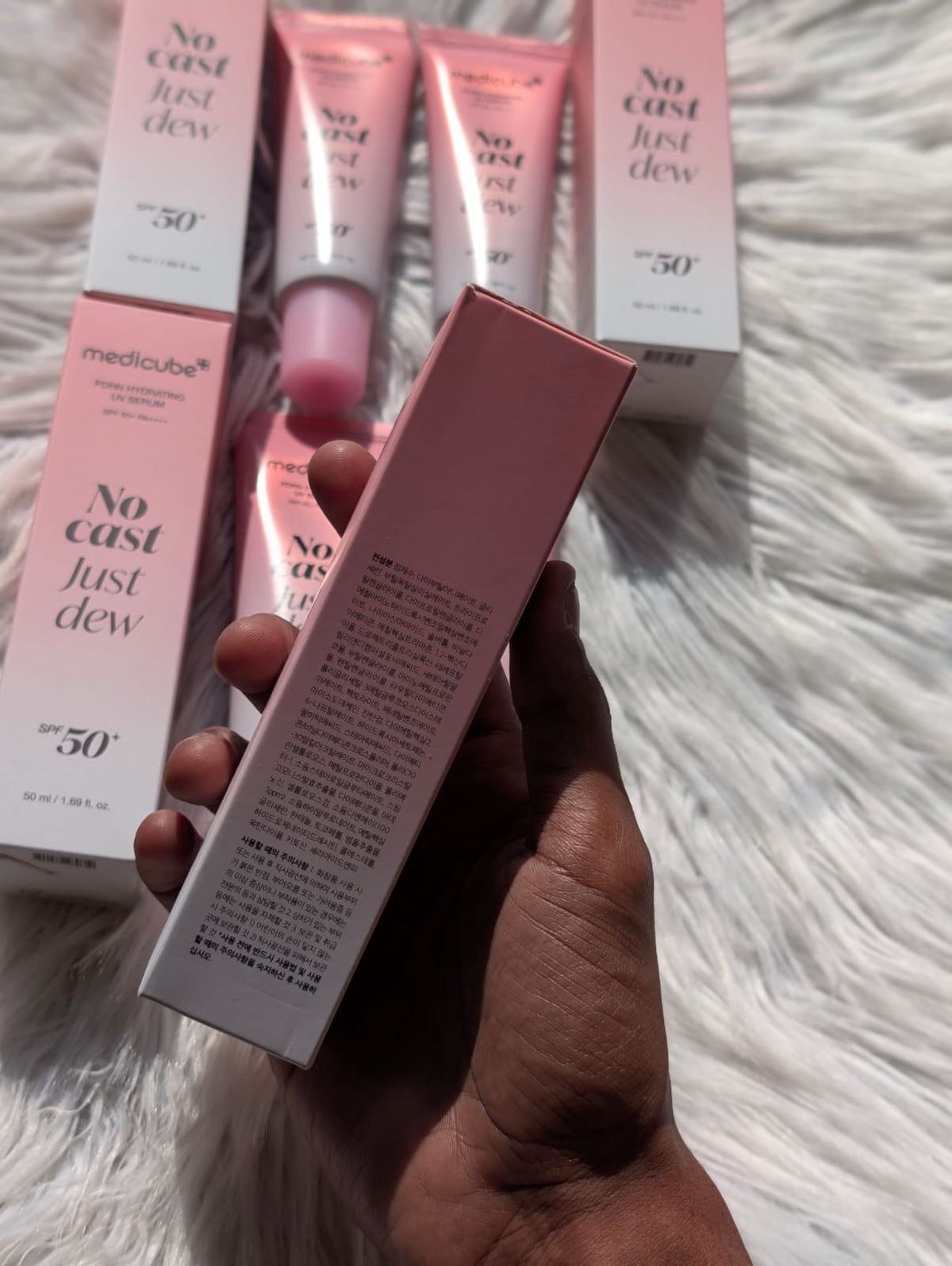 Original leftover medicube PDRN hydrating UV SERUM