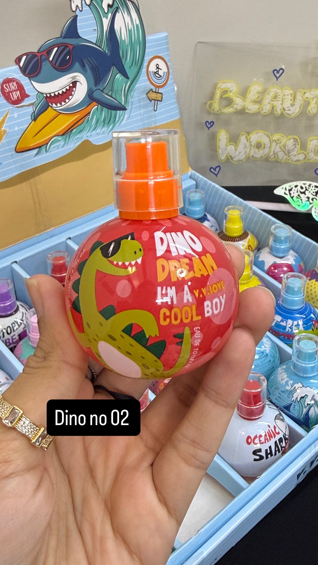 🫧 V.V. Love Bubbles Kids Perfume – Cool Boy Collection 🦈