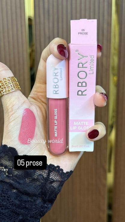 💋 RBORY MATTE LIP GLOSS — ALL 12 SHADES 💋