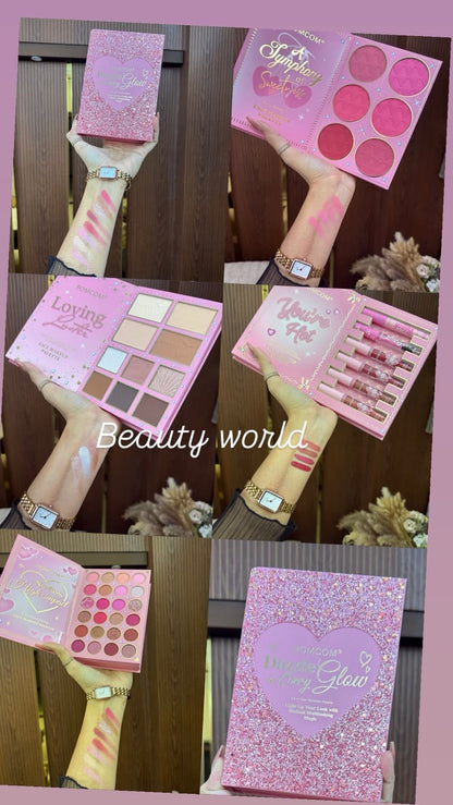 ROMCOM dazzle glow 8 in 1 palette