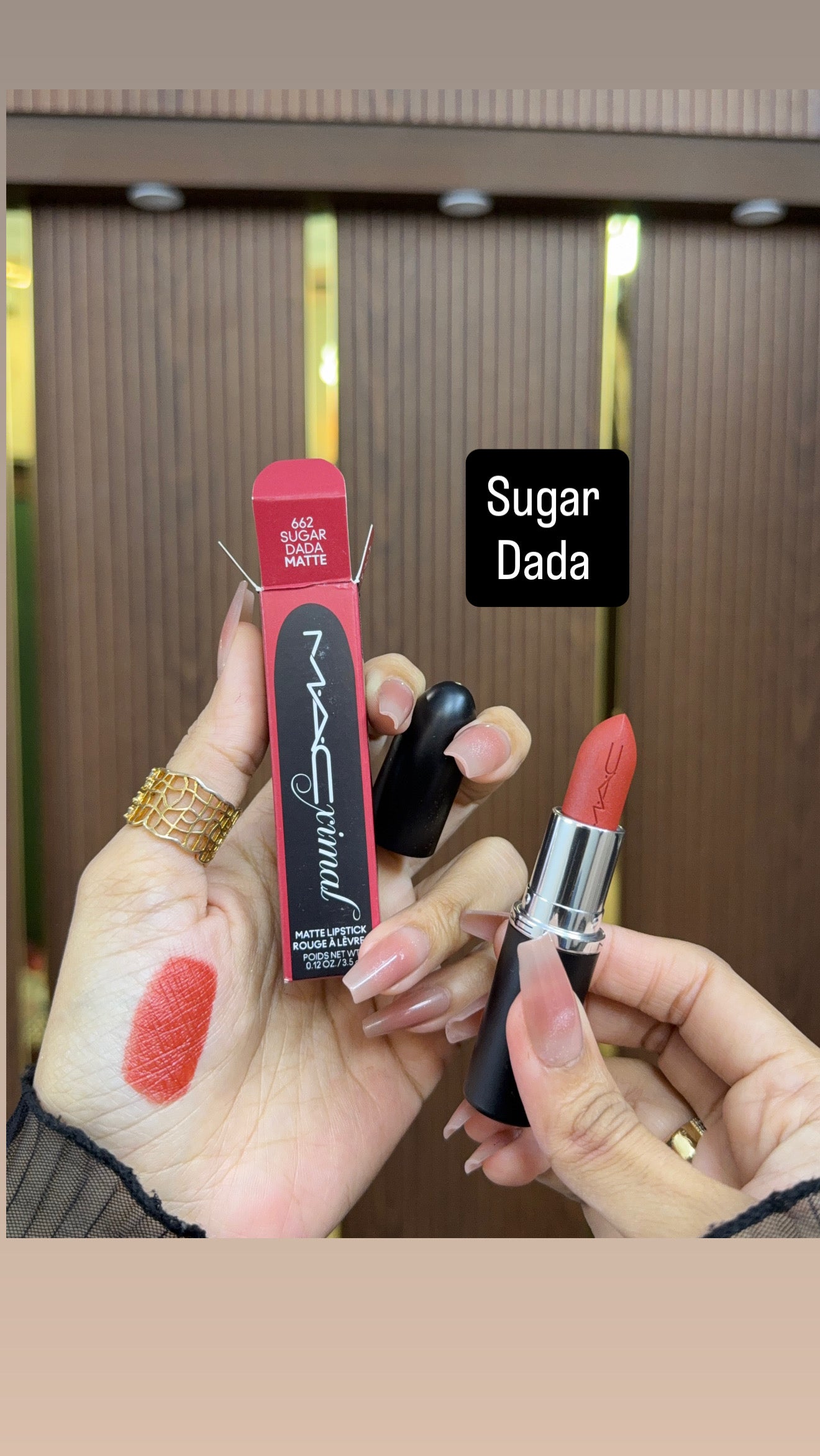 Original leftover MAC-style “MAC Cremesheen/Matte” lipsticks
