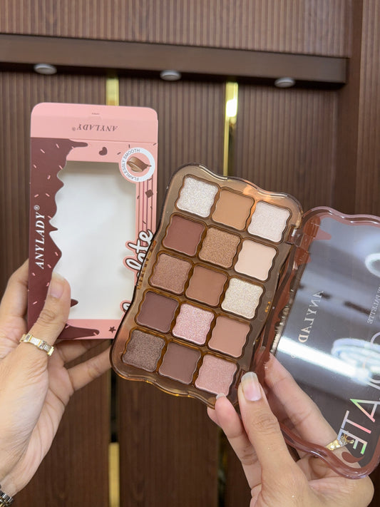 🍫 Sweeten Your Glam with the ANYLADY Chocolate Eyeshadow Palette! 🤎✨1