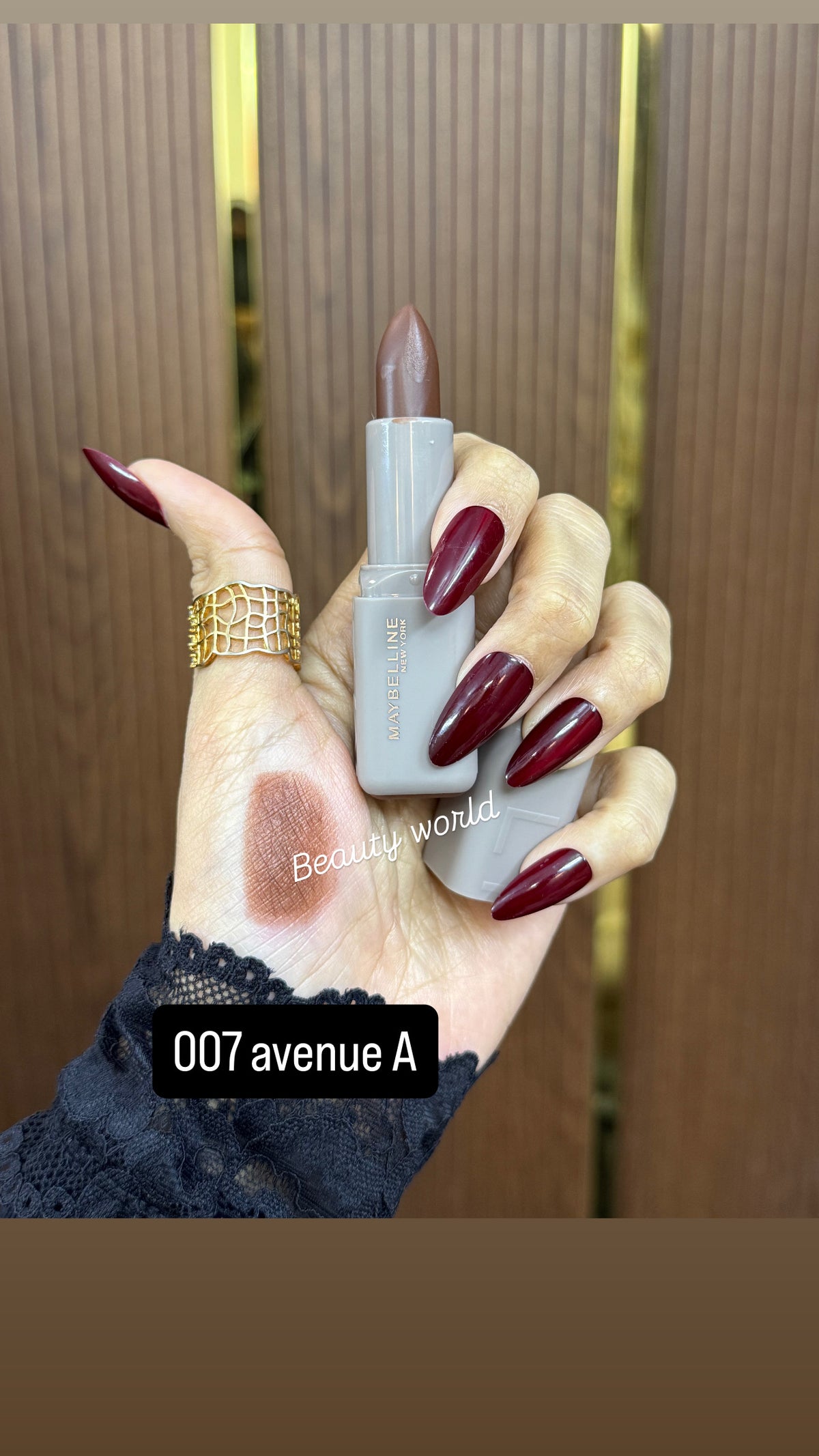 Original leftover Maybelline serum matte lipsticks