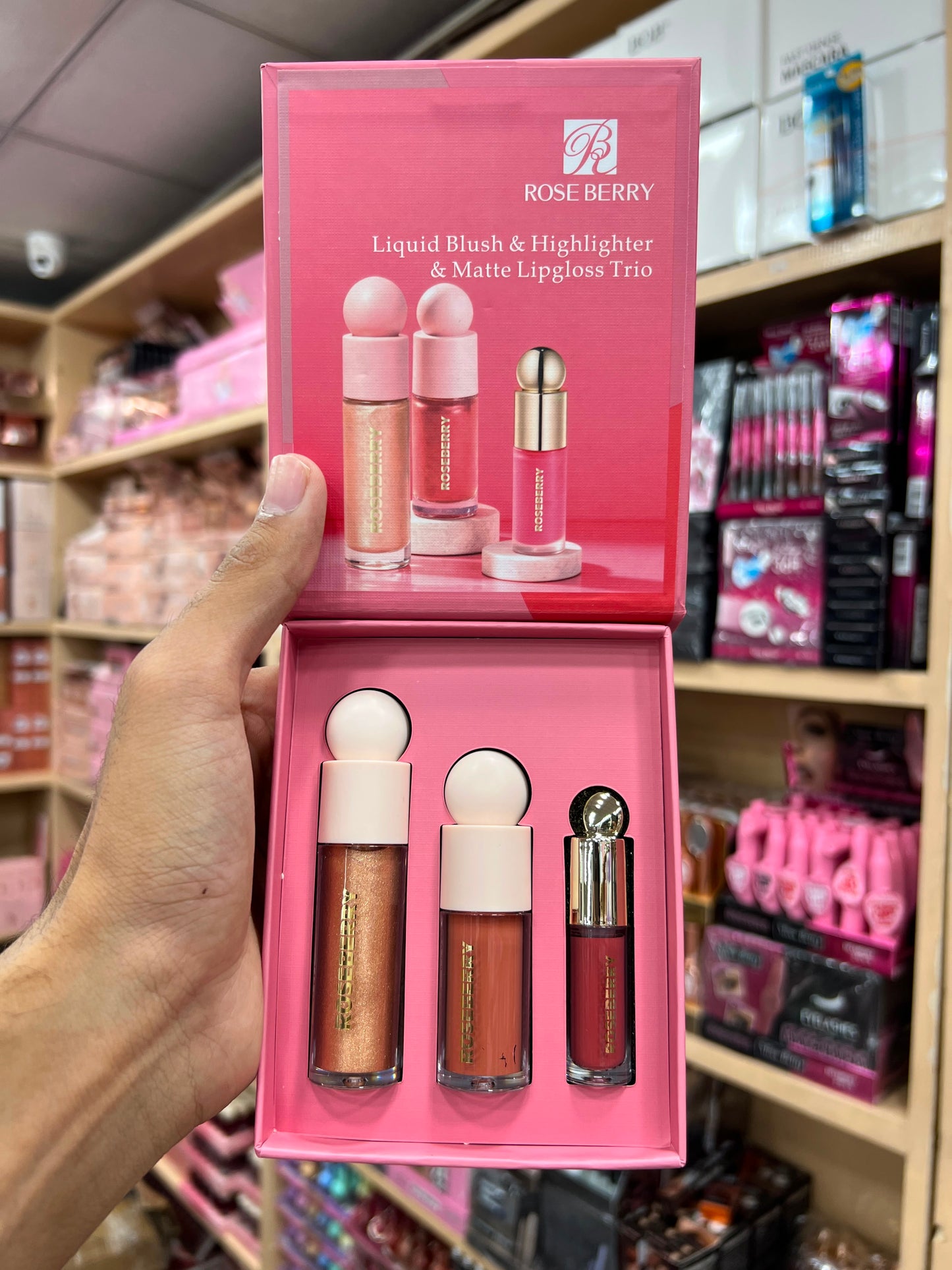✨💗 ROSE BERRY GLOW TRIO 💗✨