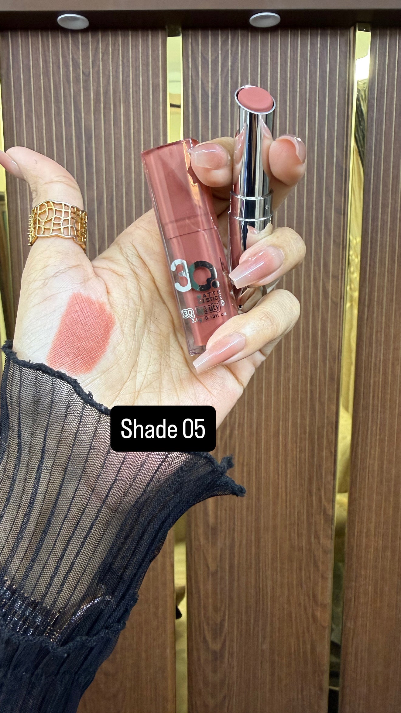 3Q beauty heart matte lipsticks
