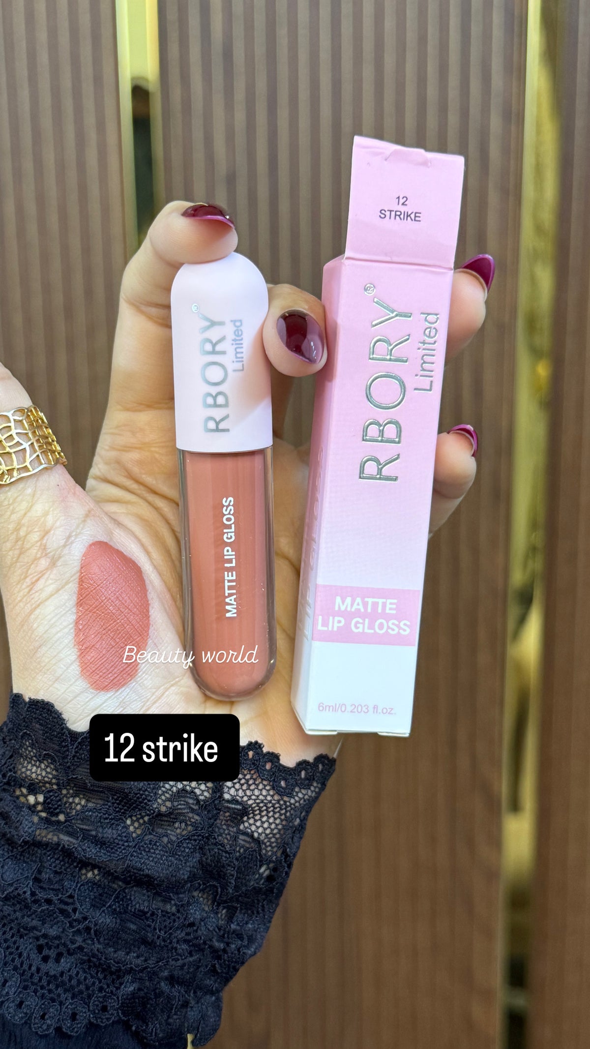 💋 RBORY MATTE LIP GLOSS — ALL 12 SHADES 💋