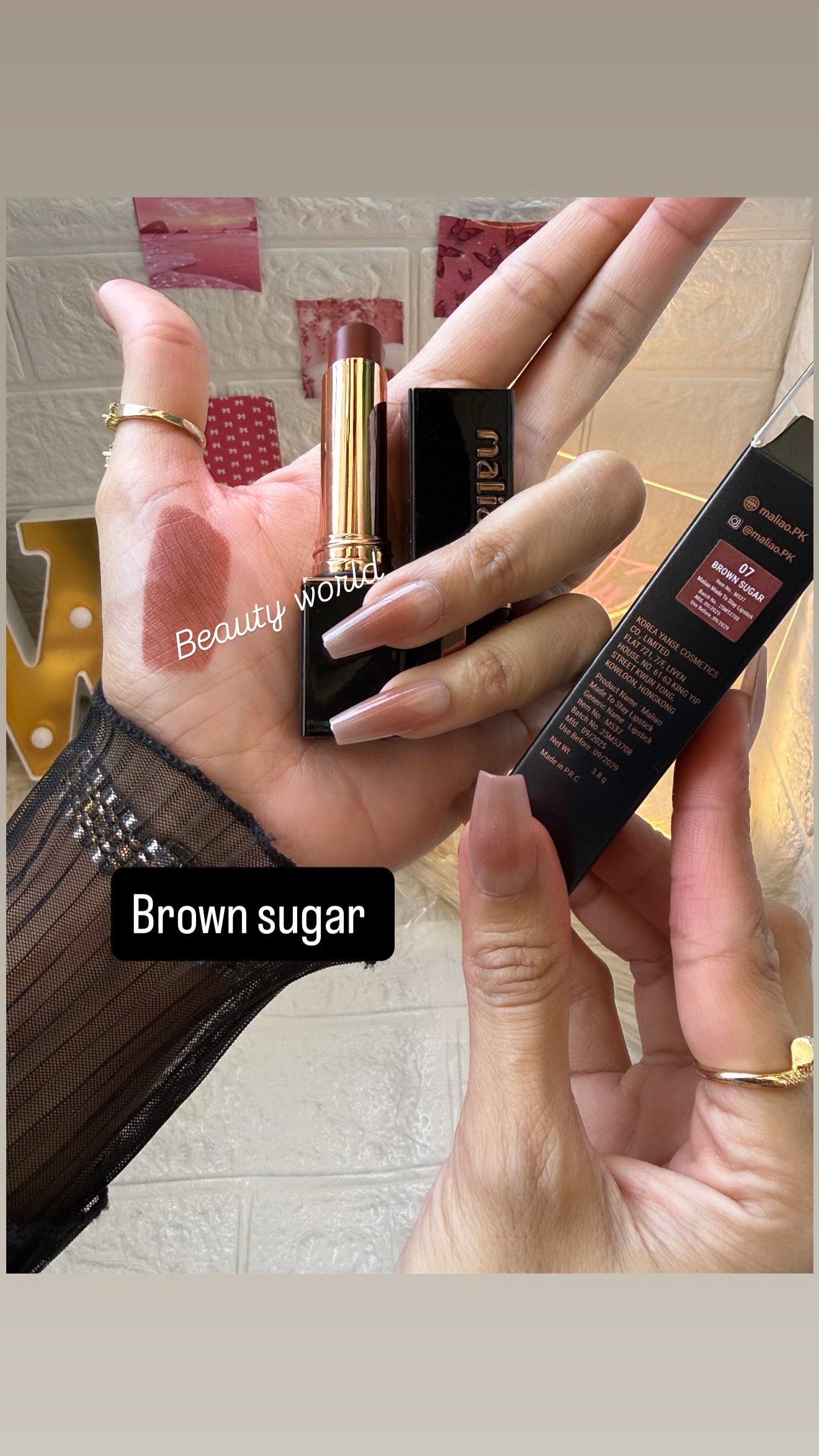 Maliao luxurious lipsticks