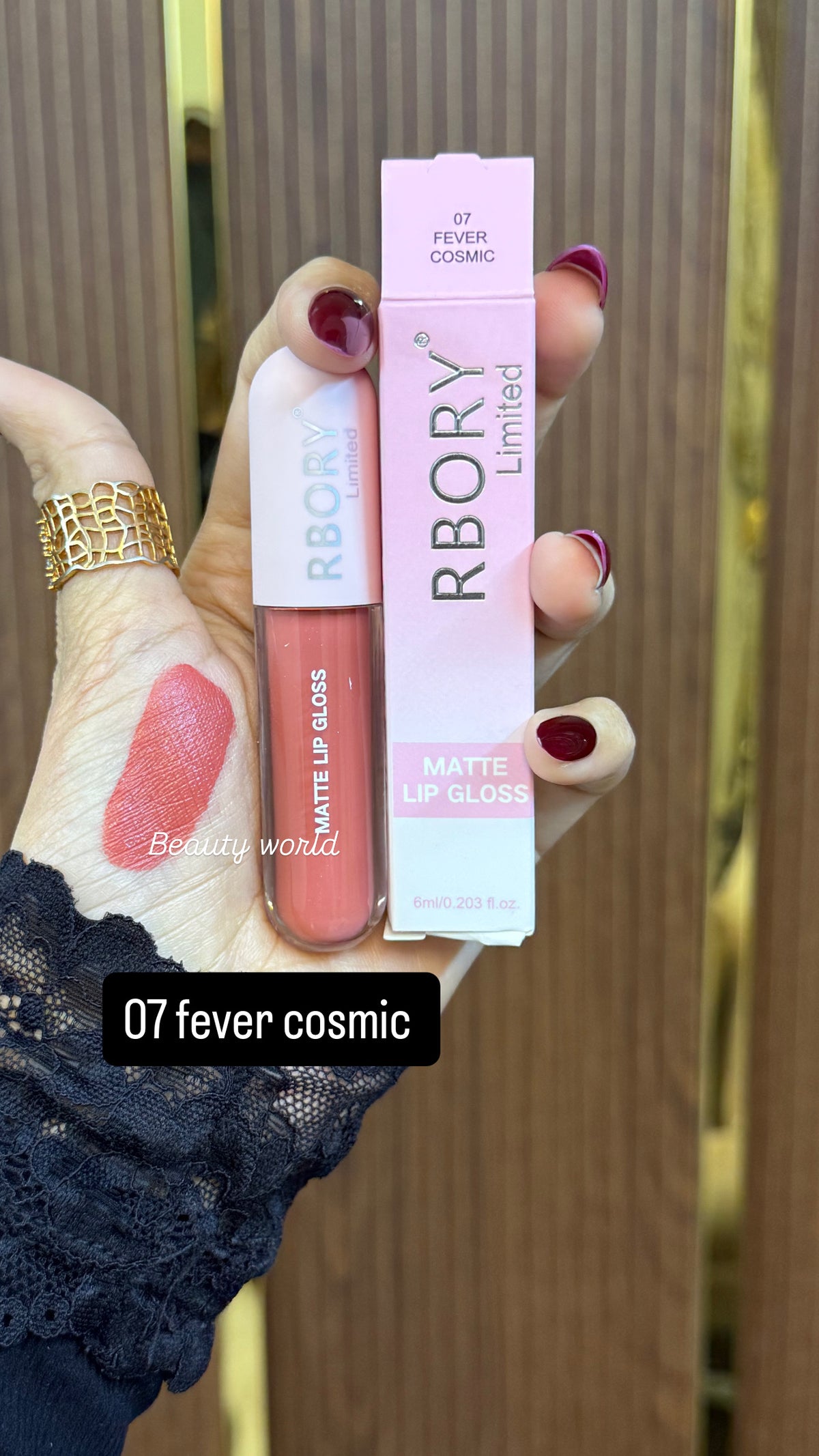 💋 RBORY MATTE LIP GLOSS — ALL 12 SHADES 💋