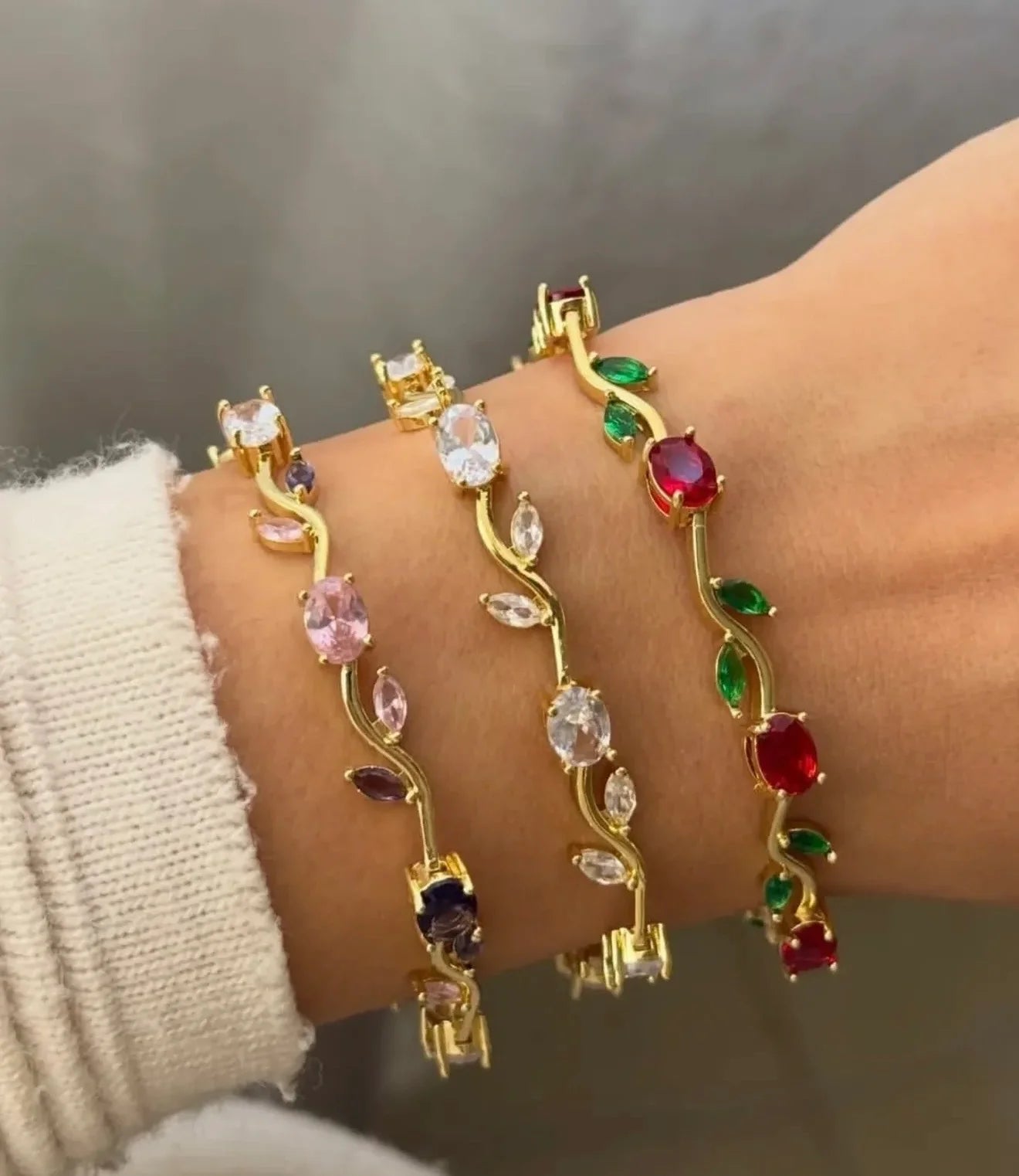Rapunzel tulip bracelets