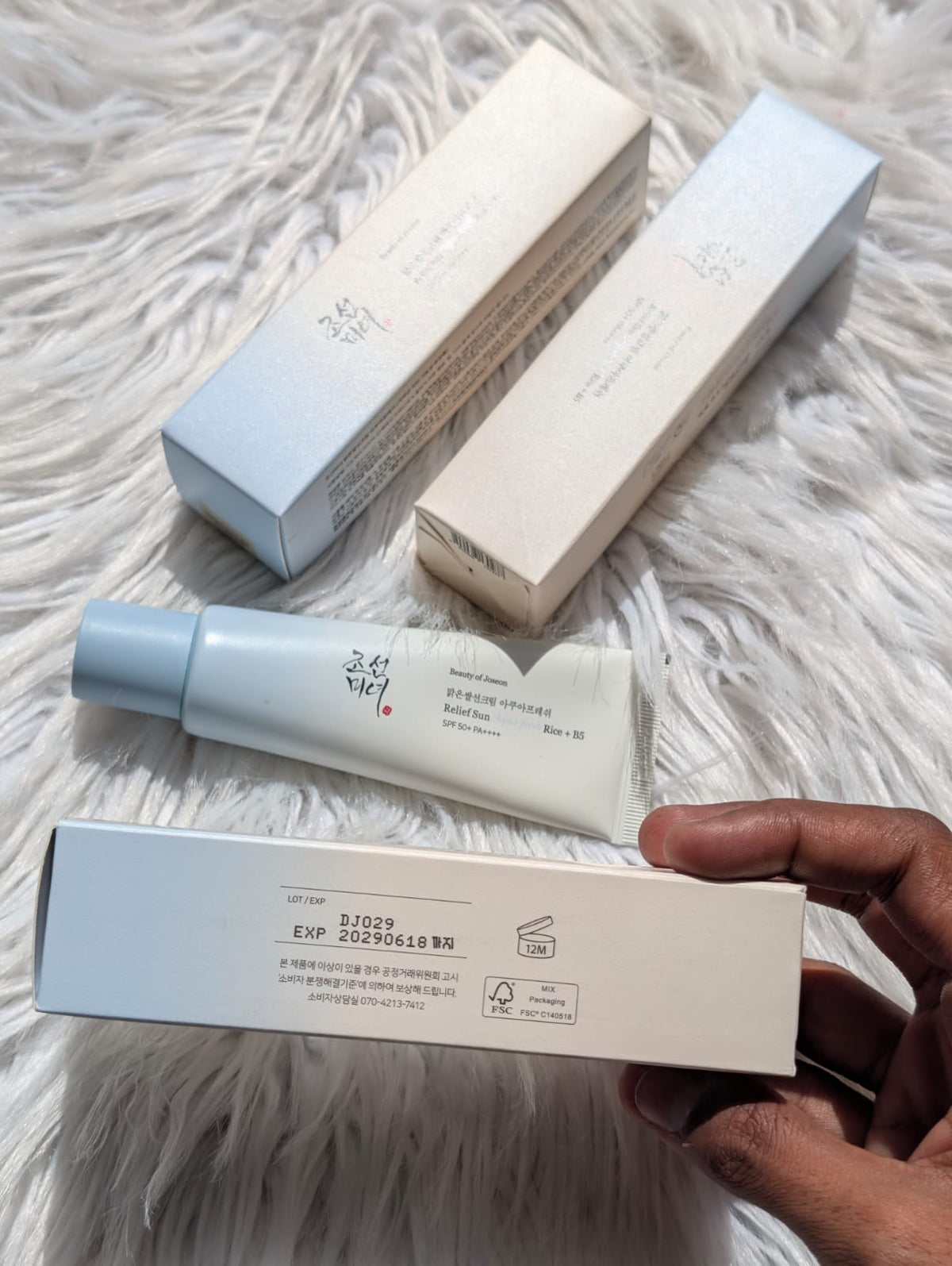 Original leftover Beauty Of Joseon - Aqua Relief Sunscreen - 50ml