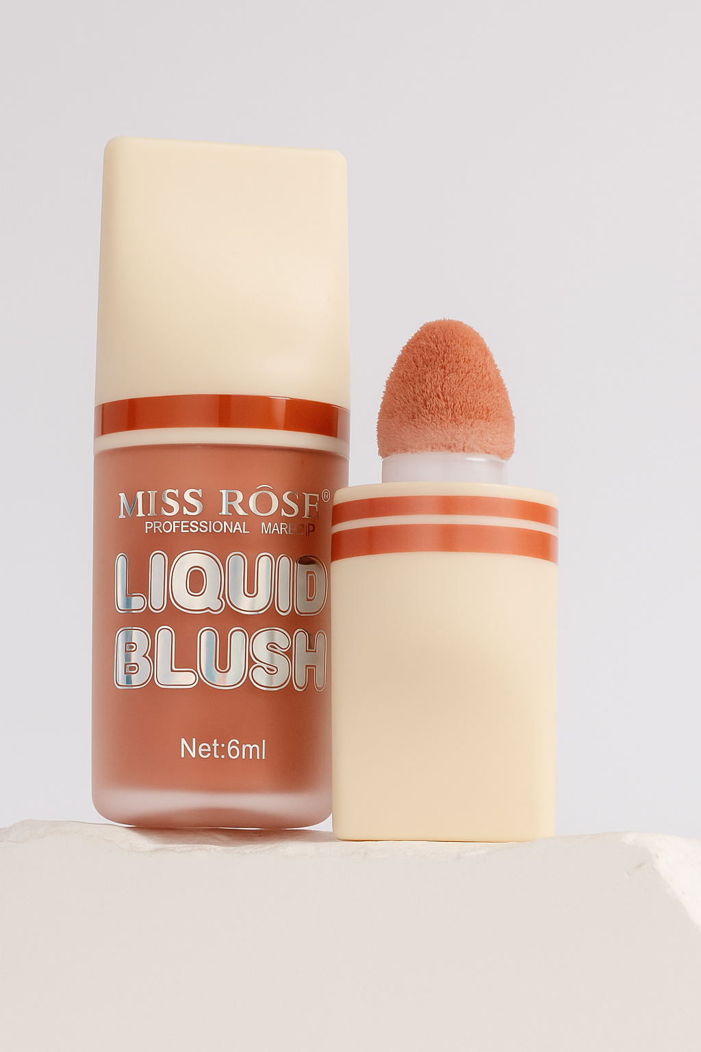 Miss Rose Liquid Puff Blush – Natural Glow, Lightweight & Long-Lasting Formula