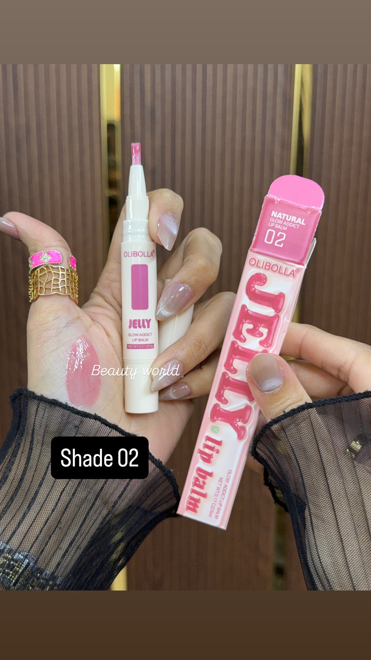 💗 OLIBOLLA GLOW ADDICT LIP BALM 💗