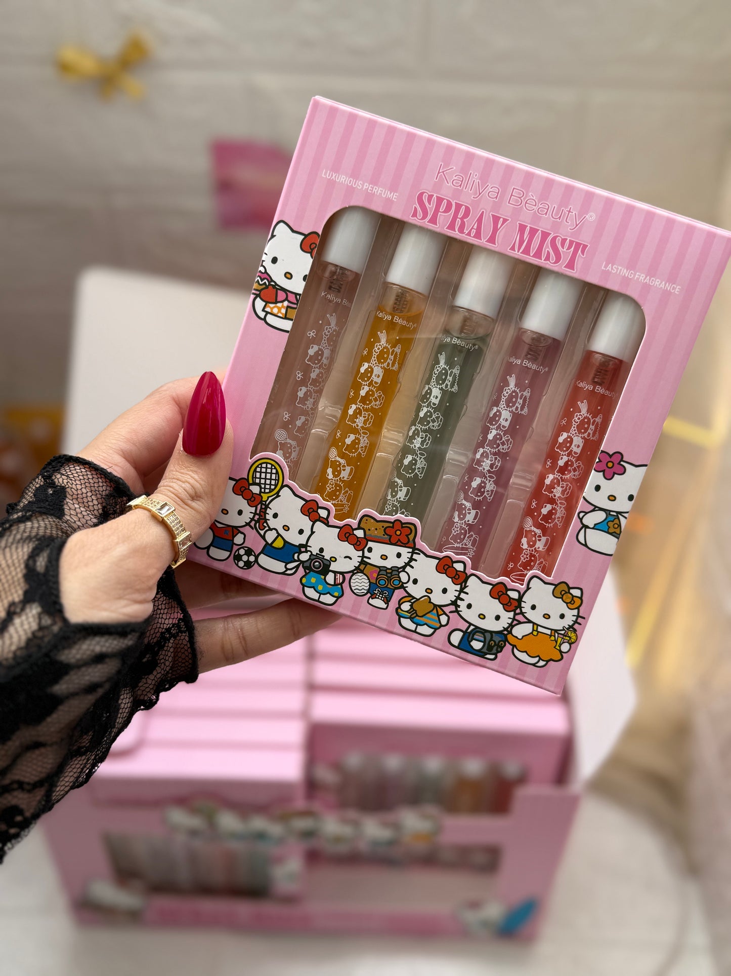 Hello kitty fragrance mist set