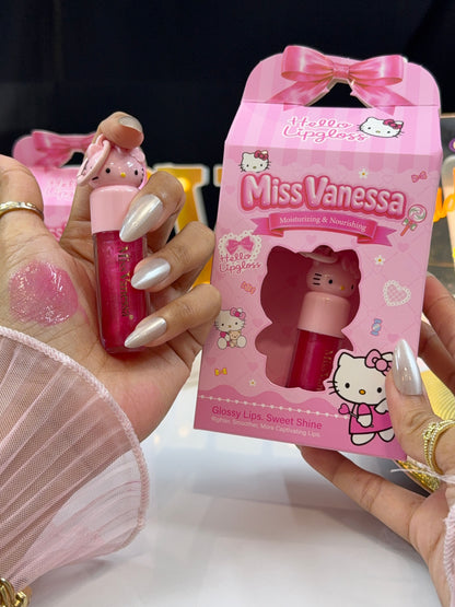 Miss Vanessa cute charm hanging glosses 💓 🎀💄