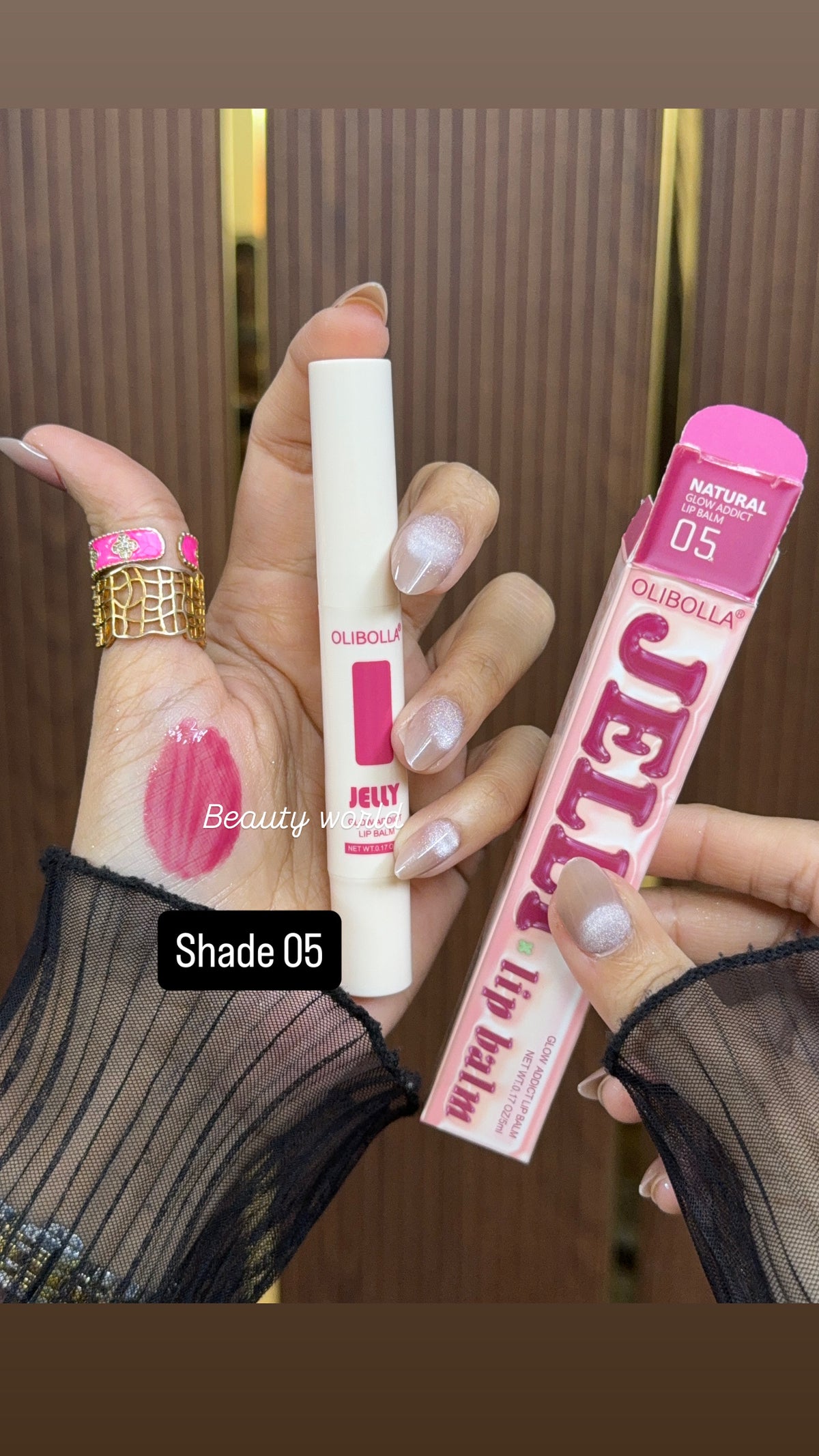 💗 OLIBOLLA GLOW ADDICT LIP BALM 💗
