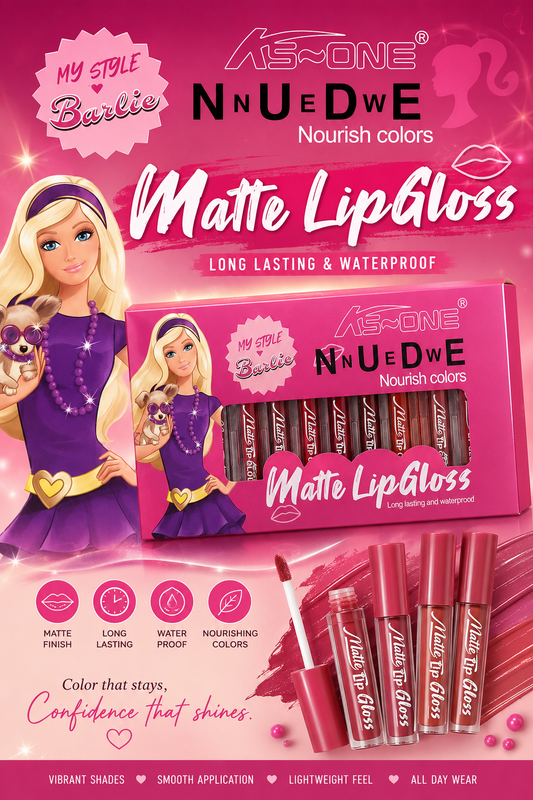 KS one Barbie matte lipgloss vault