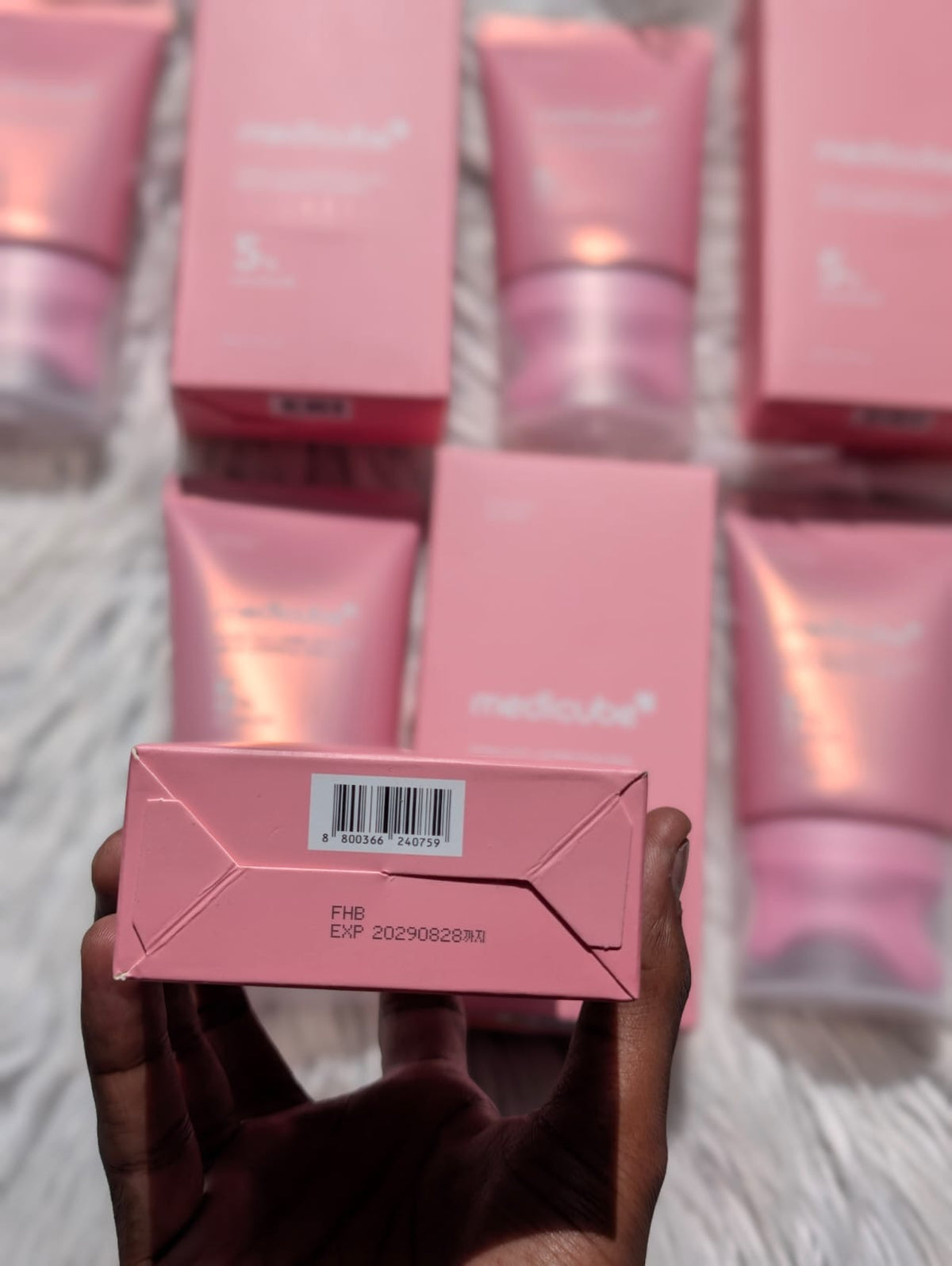 Original leftover Medicube PDRN Collagen Gua Sha Neck Wrinkle Cream 90g