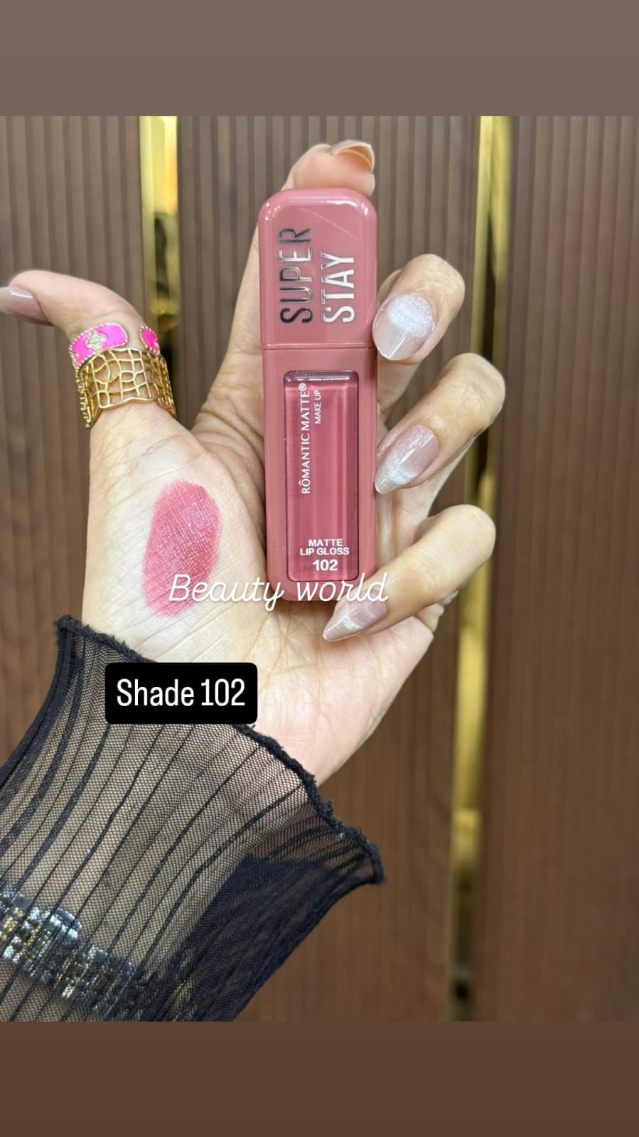 Super Stay Romantic Matte Lip Gloss 💋