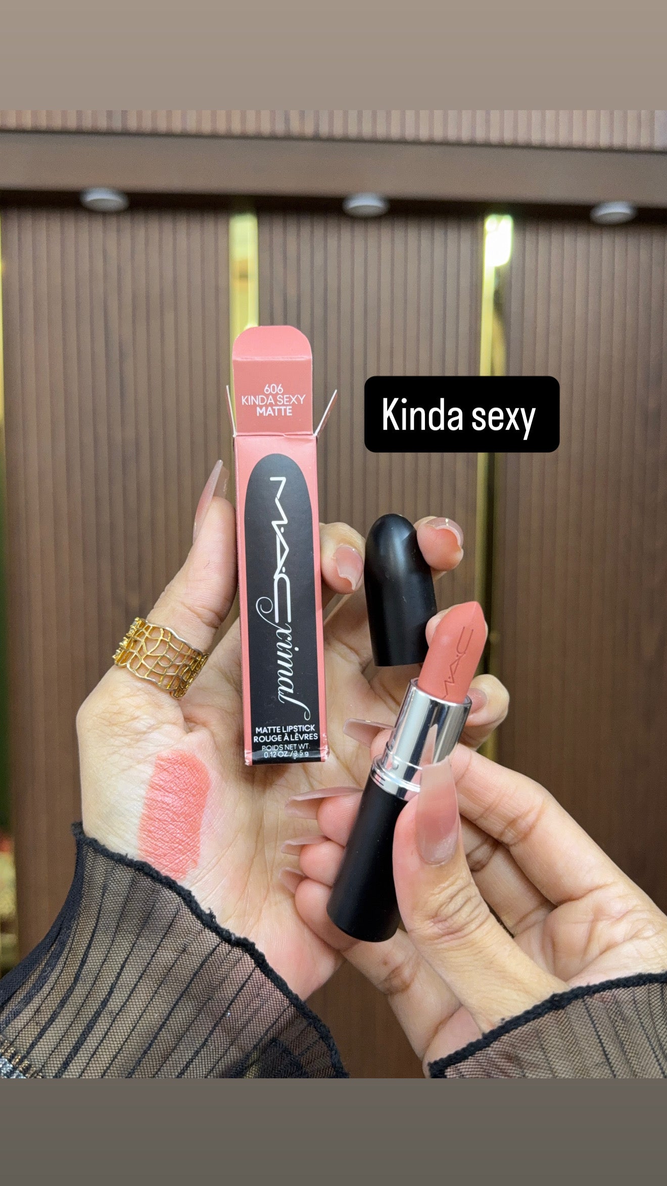 Original leftover MAC-style “MAC Cremesheen/Matte” lipsticks