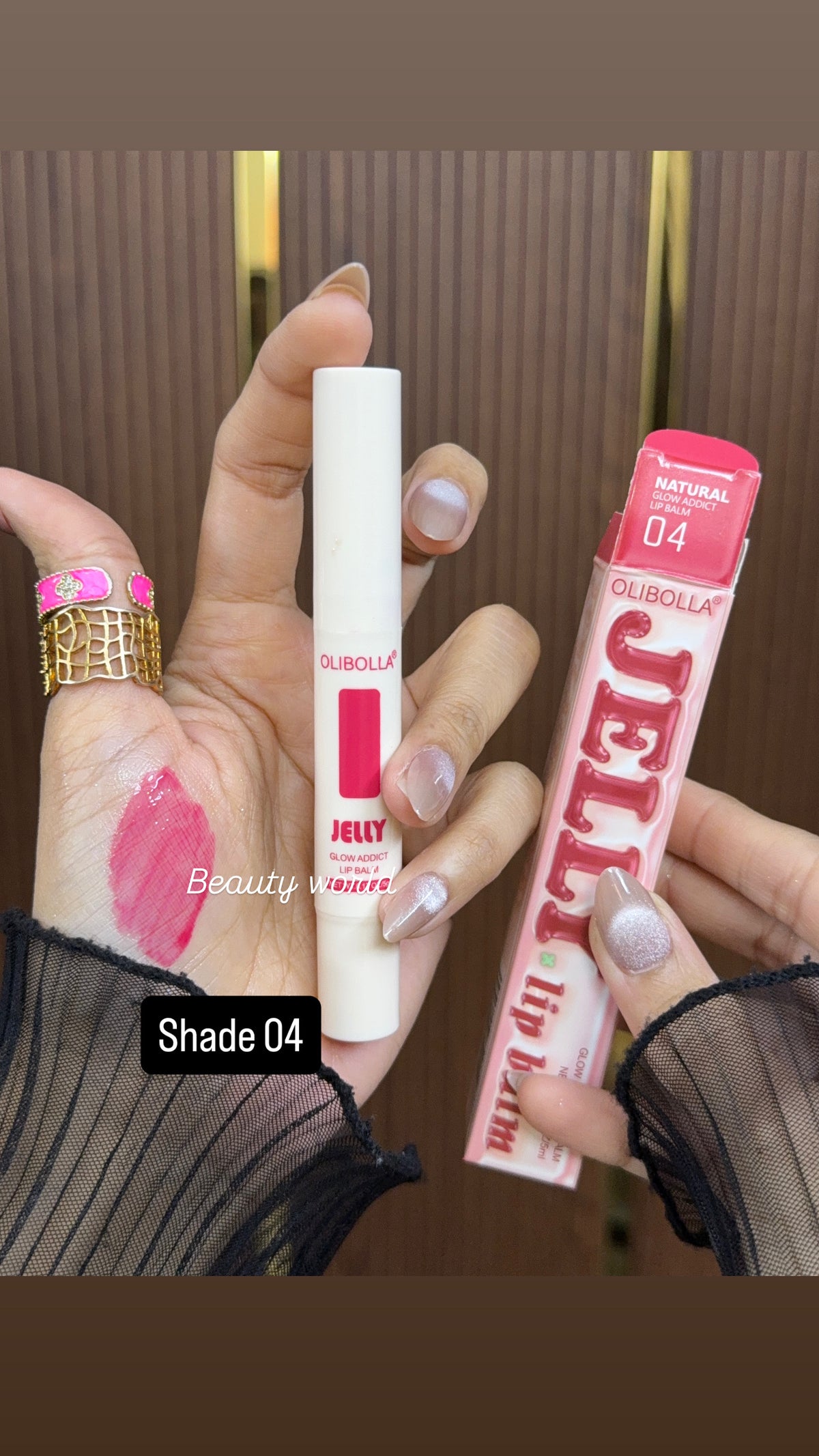 💗 OLIBOLLA GLOW ADDICT LIP BALM 💗