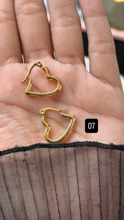 Stainless steel hoops