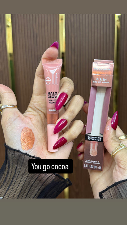 ✨💗 original leftover  e.l.f. Halo Glow Beauty Wand Blushes 💗✨