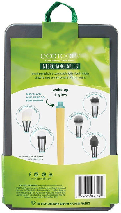 EcoTools Interchangeables “Wake Up & Glow” 5-piece brush set. ✨