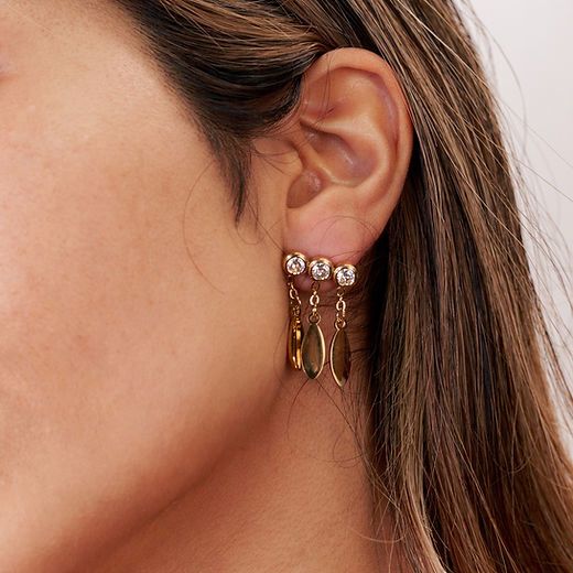 Donna charm earrings