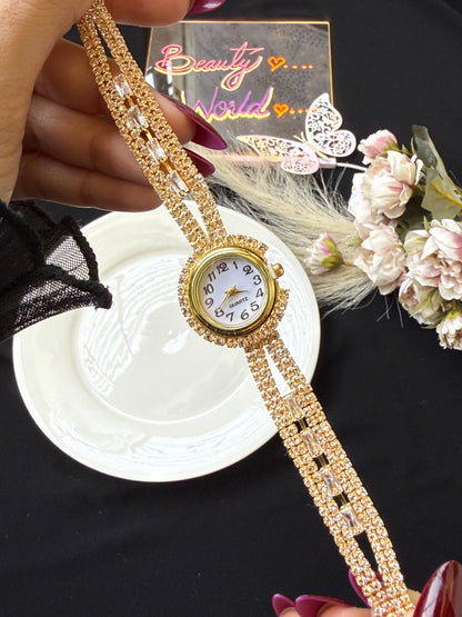 Stainless steel women’s watch