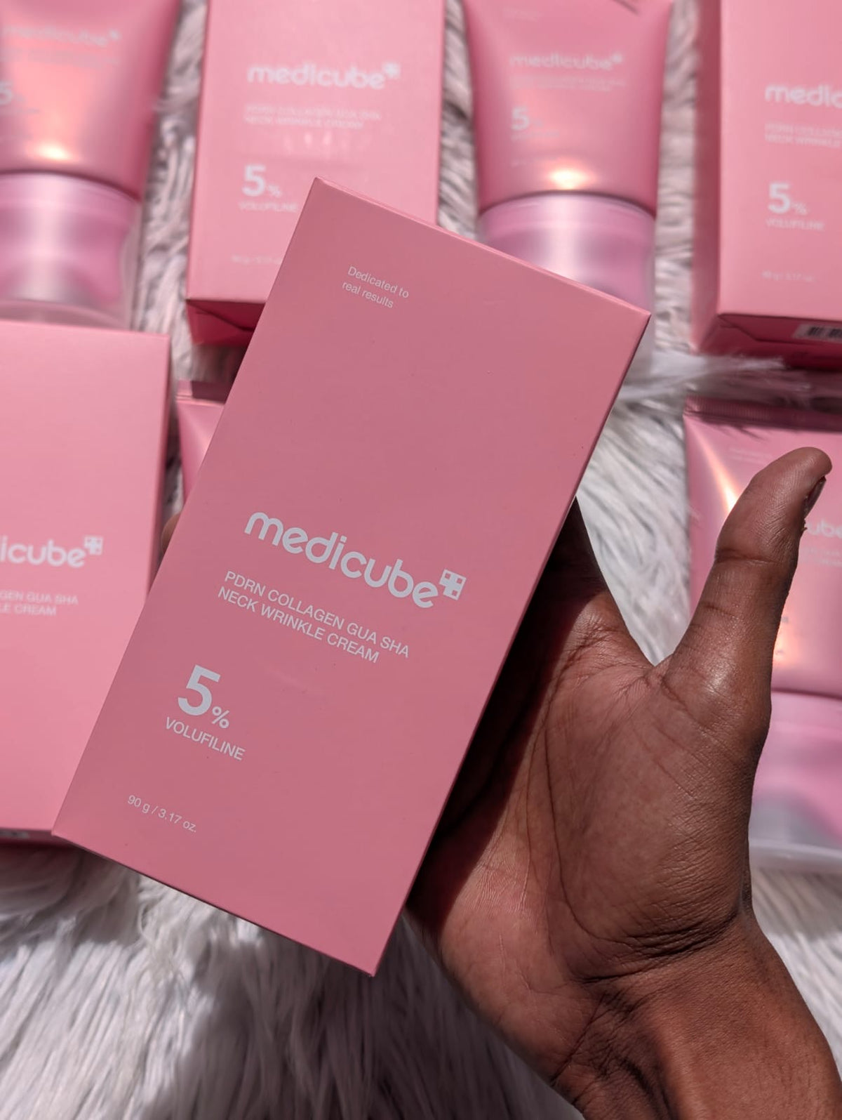 Original leftover Medicube PDRN Collagen Gua Sha Neck Wrinkle Cream 90g