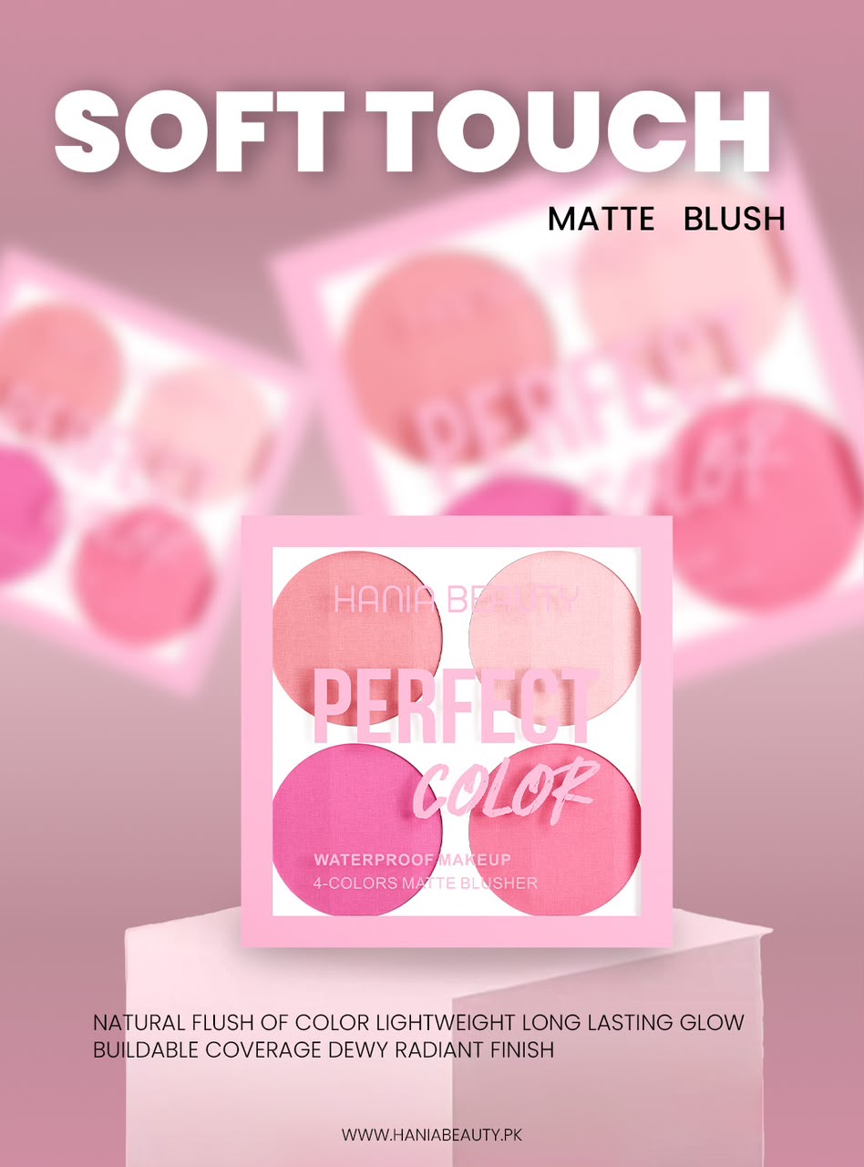 Hania beauty 💗✨ SOFT TOUCH MATTE BLUSH ✨💗