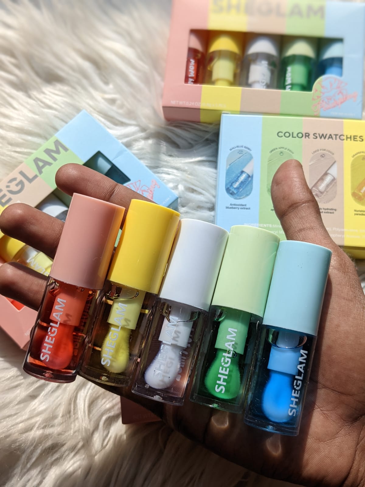 Sheglam Jelly Wow Hydrating Lip Oil For Juicy Lips set