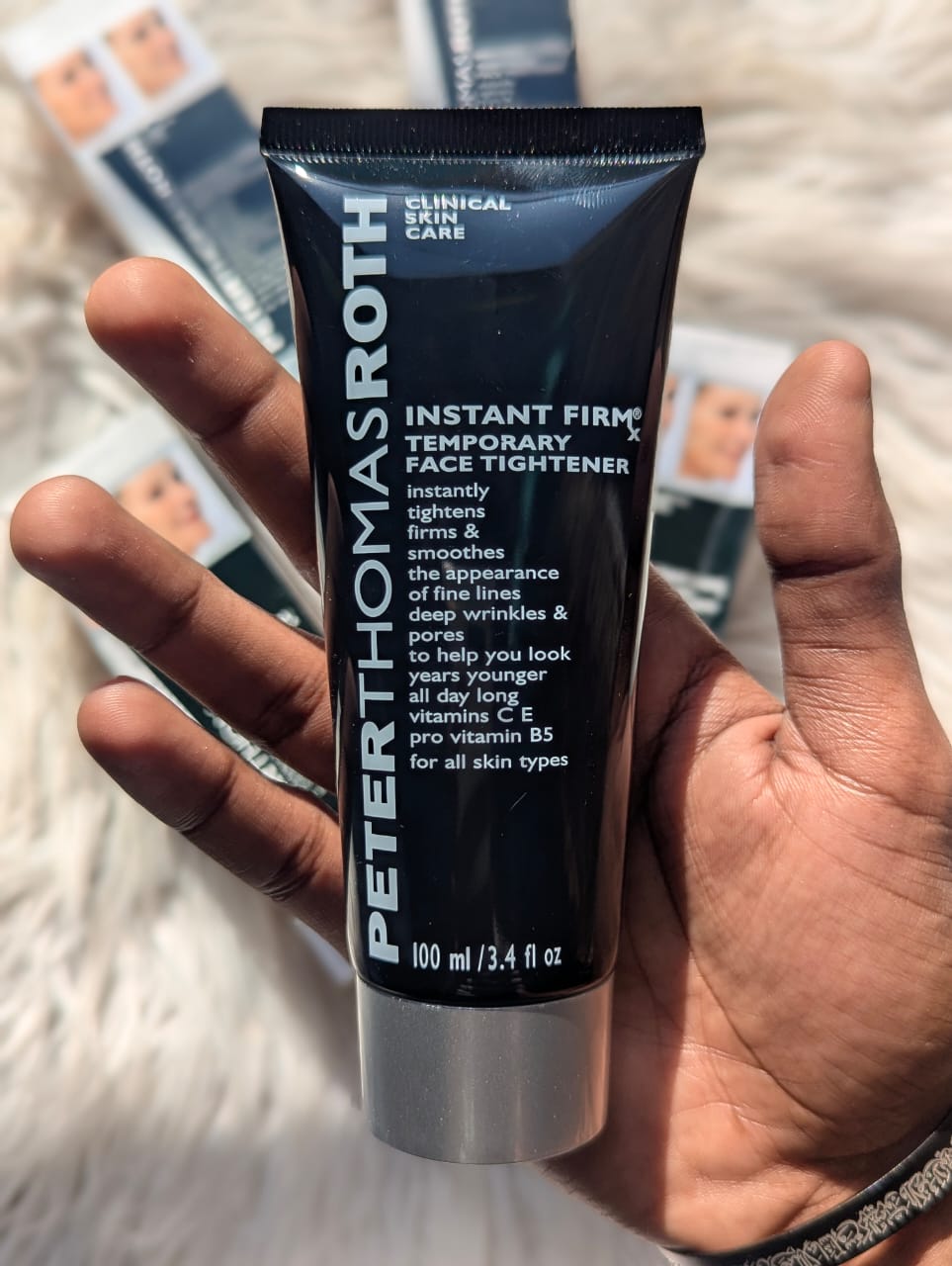 Original leftover Peter Thomas Roth Instant FirmX Temporary Face Tightener 100ml*