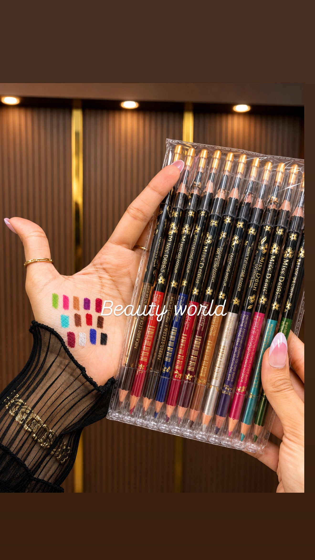 Miss Demi colorful eye pencil set