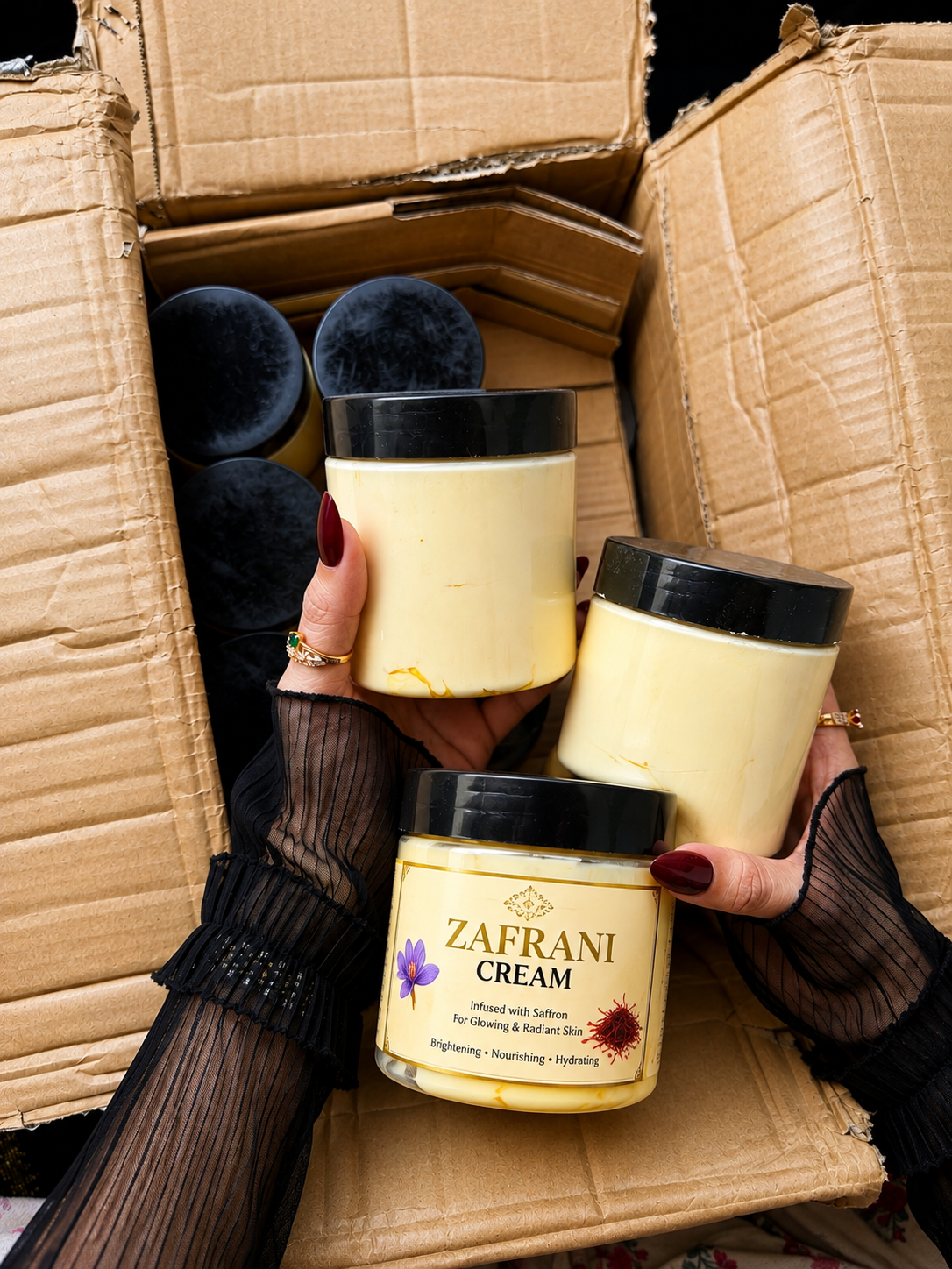 Zafrani cream 500gm